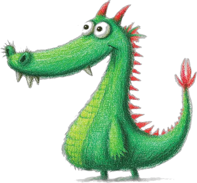 El dragón verde que no muerde